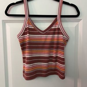 SO Striped Colorful Tank Top-Women’s